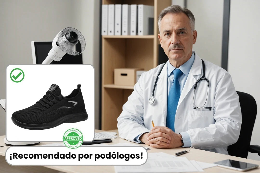 🛒¡Nuevos zapatos ortopédicos! Mitad de precio por tiempo limitado. Tecnología Flyweave, súper cómodo, envoltura fuerte, 12 horas de caminata sin dolor